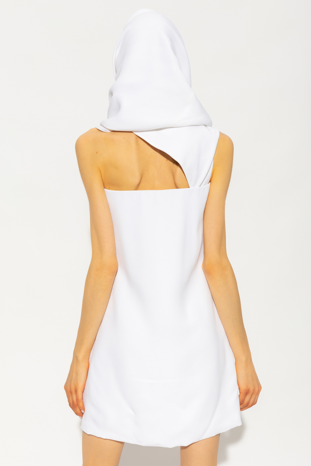 Hooded shift outlet dress